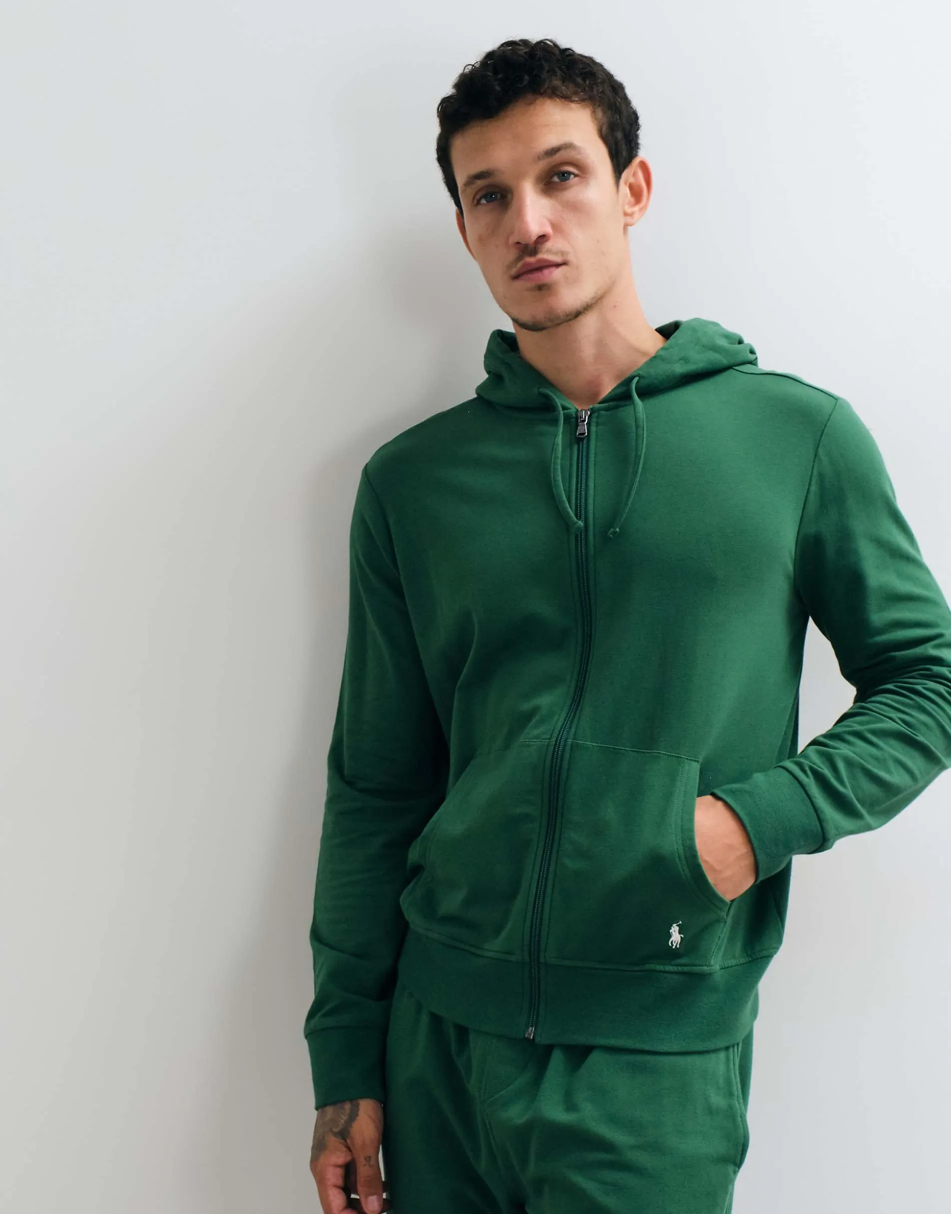 Polo Ralph Lauren lounge hoodie in green