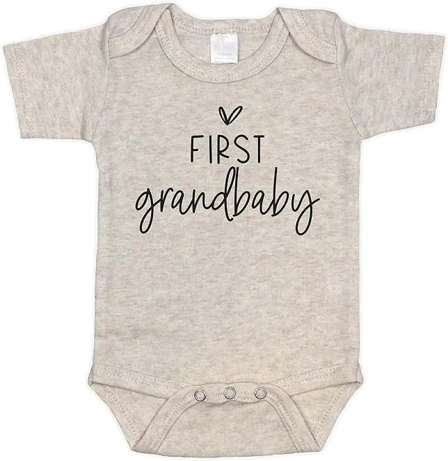 Pineapple Pancake Kids Pregnancy Announcement Infant Bodysuit First Grandbaby Gift for Grandparents | New Baby Surprise