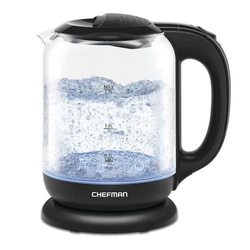 Chefman® Electric Glass Kettle - 1.7 liter