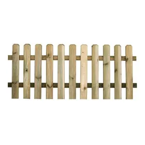 Staccionata CERLAND MUSTANG in legno naturale L 180 x H 80 cm, Sp 30 mm