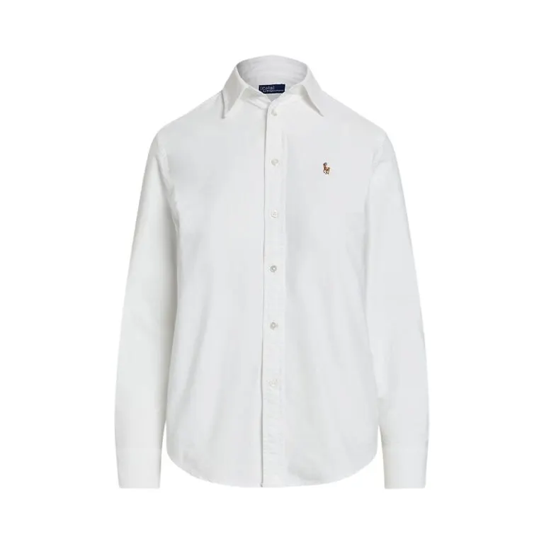 The Iconic Classic Fit Oxford Shirt - Hvit