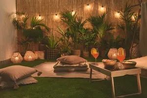 Guirnalda led Minta INSPIRE 10 luces negra con mando