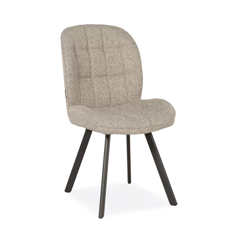 Eetkamerstoel Lana - stof Serenity Cream