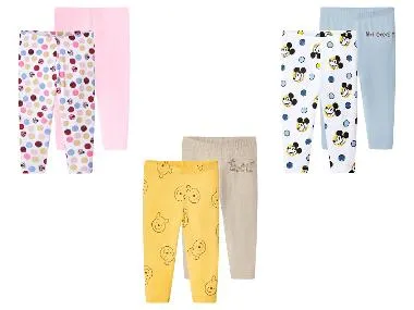 Leggings para bebé pack 2 »Disney«
