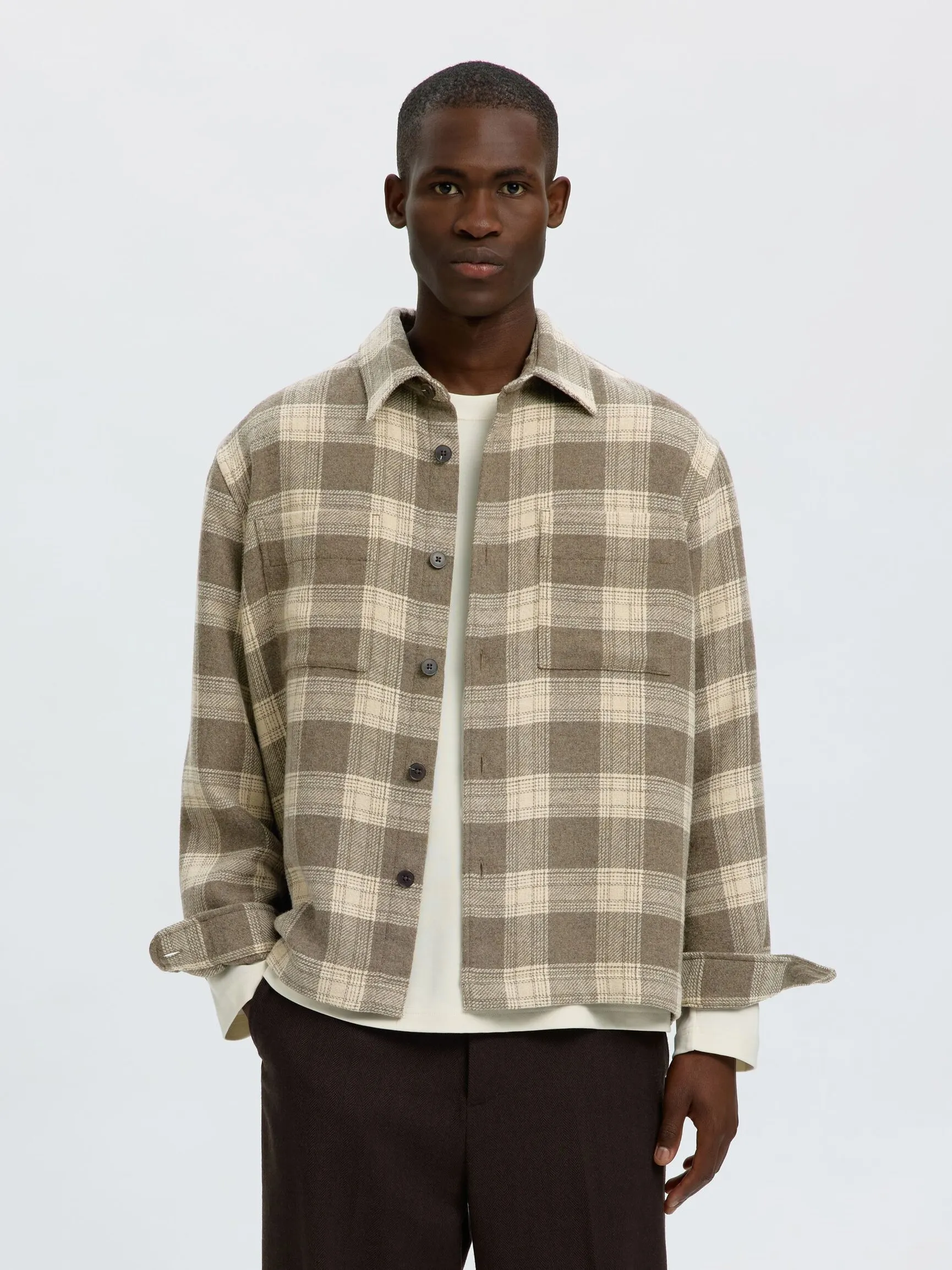 REGULAR FIT SKJORTEJAKKE
