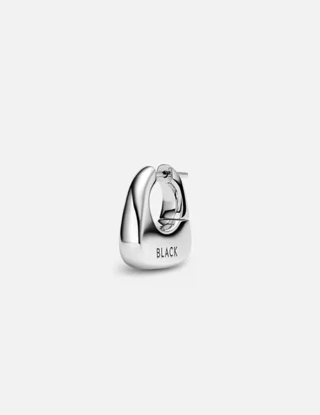Tote Small Earring Silver 1 Pcs
