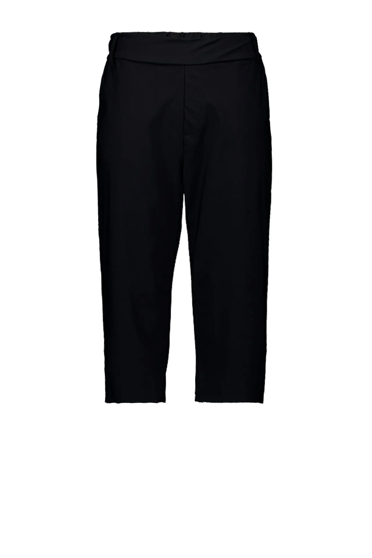 Charlotte broek | Capri | Travelstof | Zwart