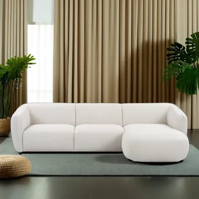 2-zitsbank Evening met Chaise Longue rechts