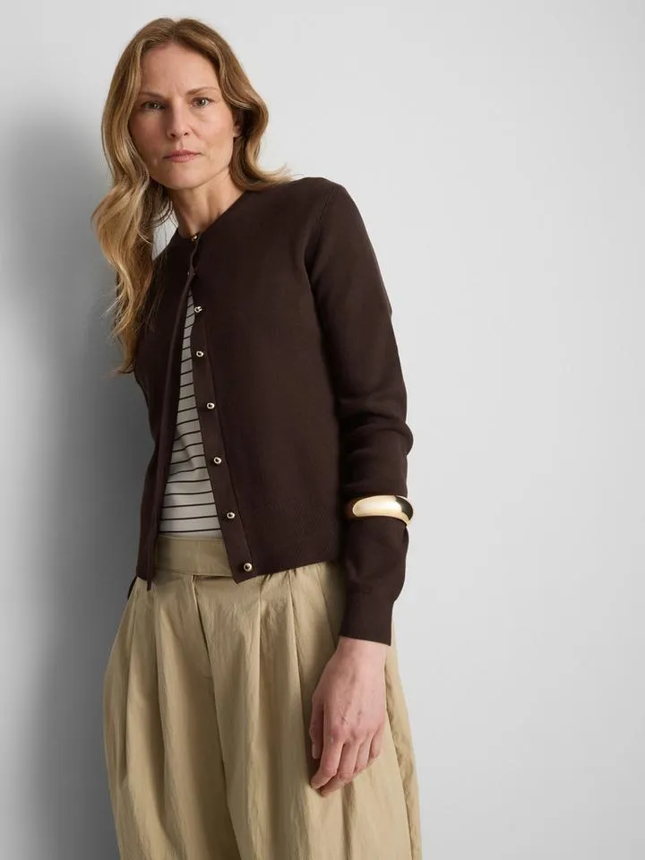 Gilet à boutons métallisés