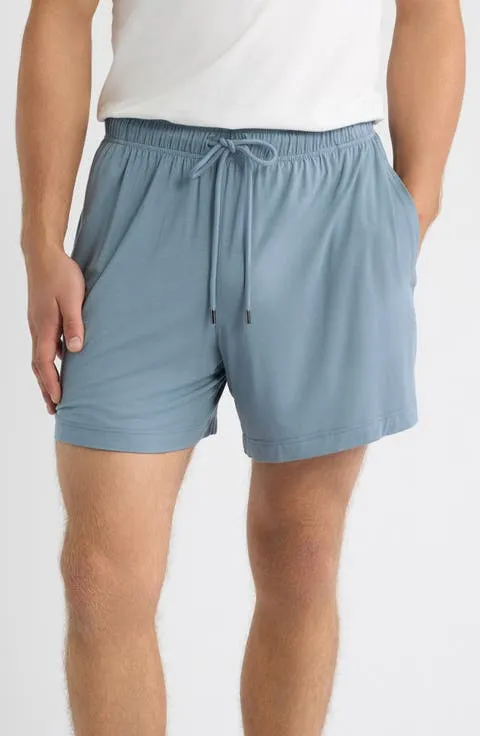 Stretch Modal & Silk Sleep Shorts