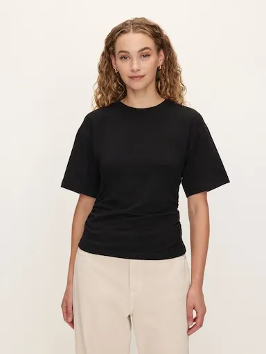 Kayla Batwing Short Sleeve Top