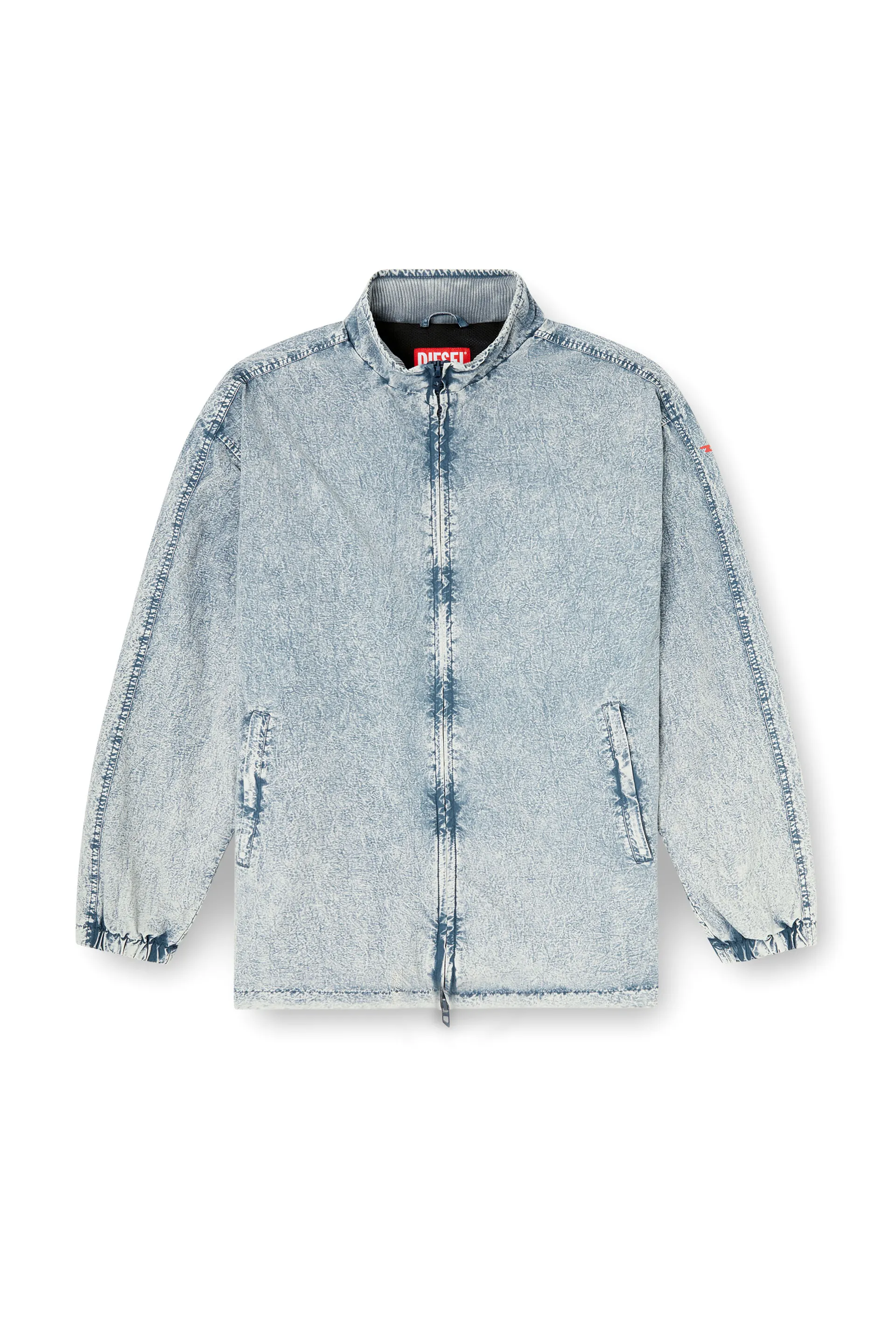 Jacket in recycled nylon taslan