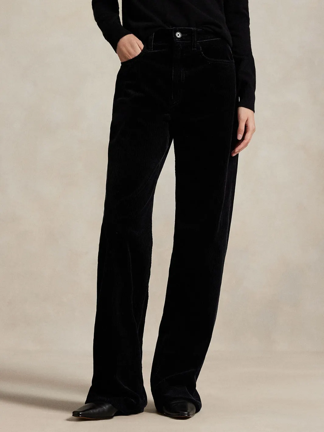 CORDUROY WIDE-LEG PANT