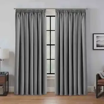 Classic Living Aversa Jacquard Pencil Pleat Curtain