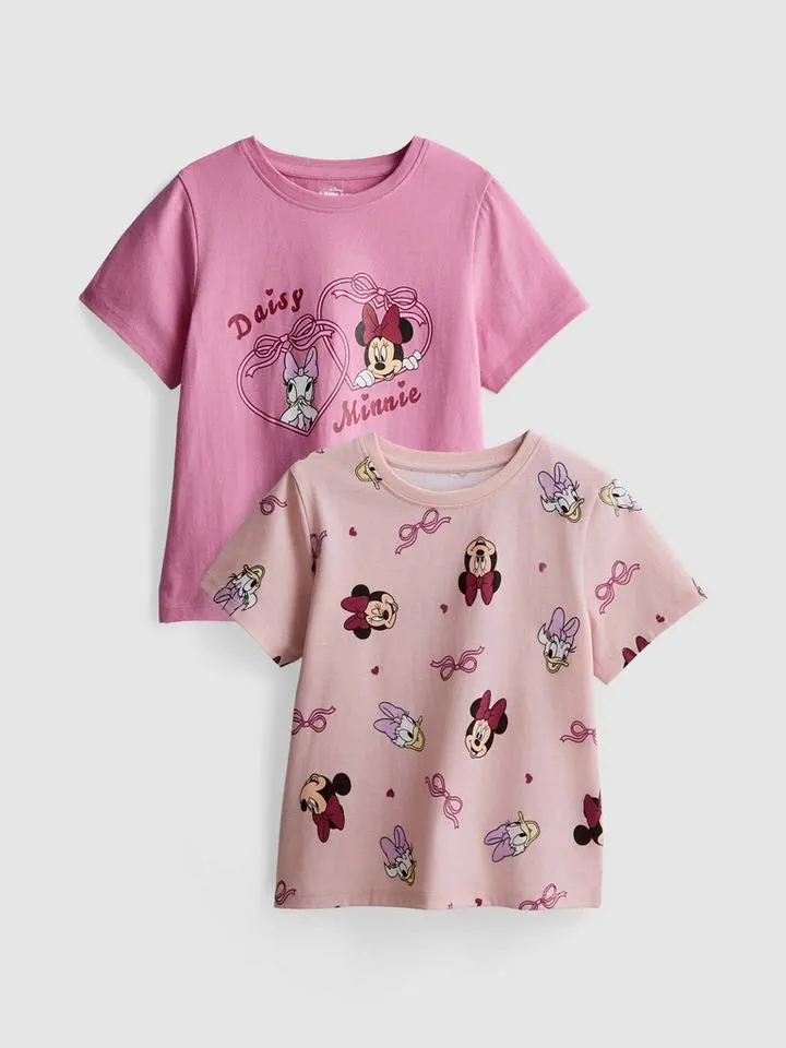 1–9 ans | Lot de 2 t-shirts Disney Minnie Mouse