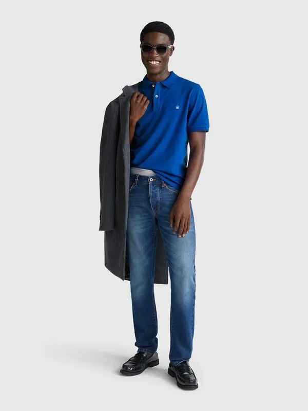 Slim fit polo