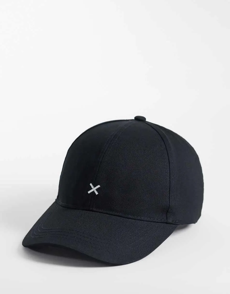 COLLUSION logo cap in black