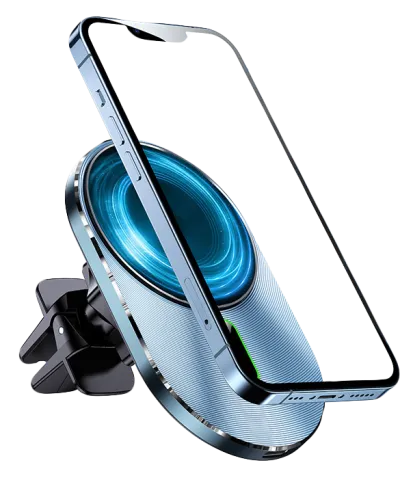 Autonabíječka bezdrátová pro iPhone podporující MagSafe 15W černá