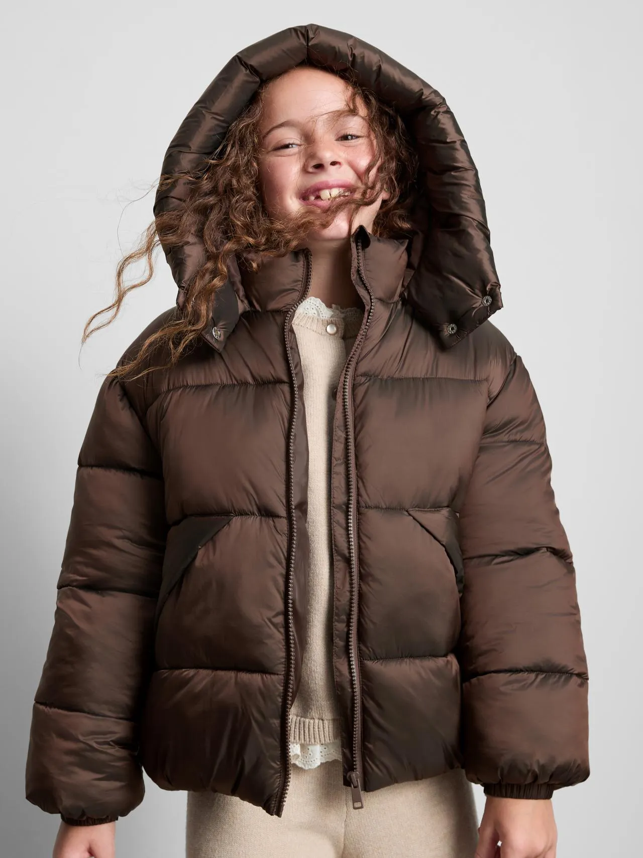 7-15 ans | Doudoune à col montant