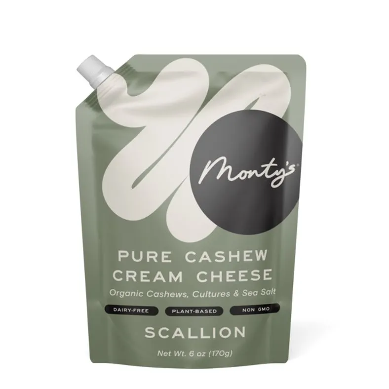 Monty's Scallion Cashew Cream Cheese