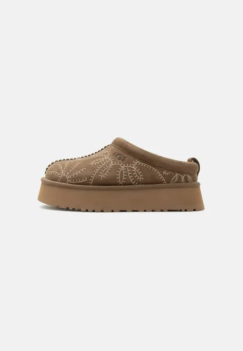 TAZZ BOTANIC - Tøfler - light bronze