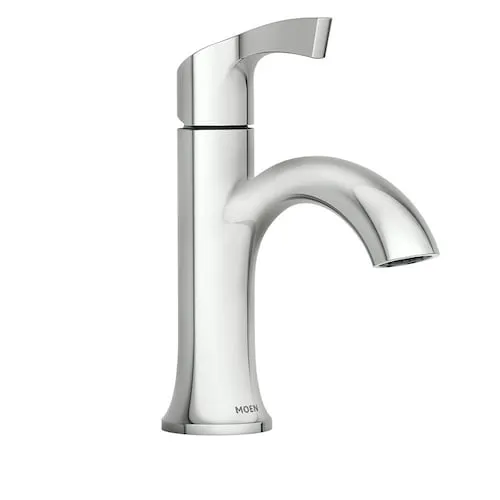 Korek Single Hole Single-Handle Bathroom Sink Faucet/Tap in Chrome