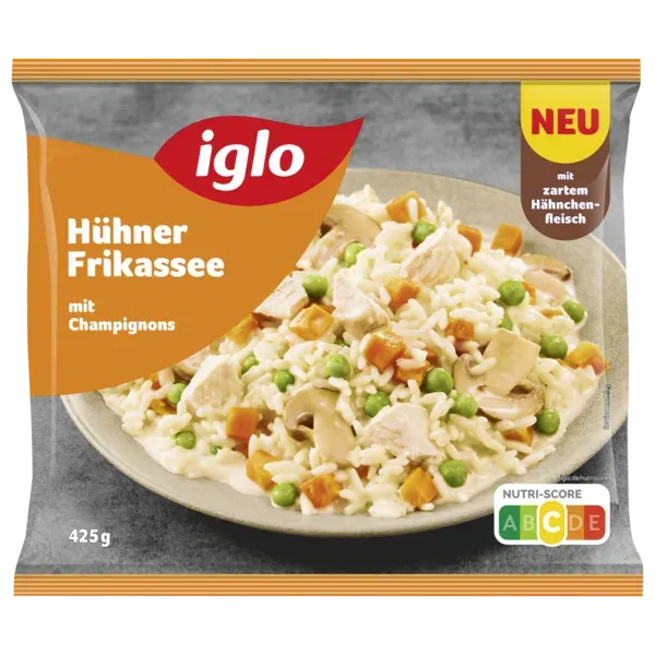 Iglo Fertiggerichte verschiedene Sorten, tiefgefroren
