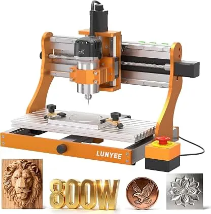 LUNYEE 3020 Nova CNC Router Machine, All-Metal XY…