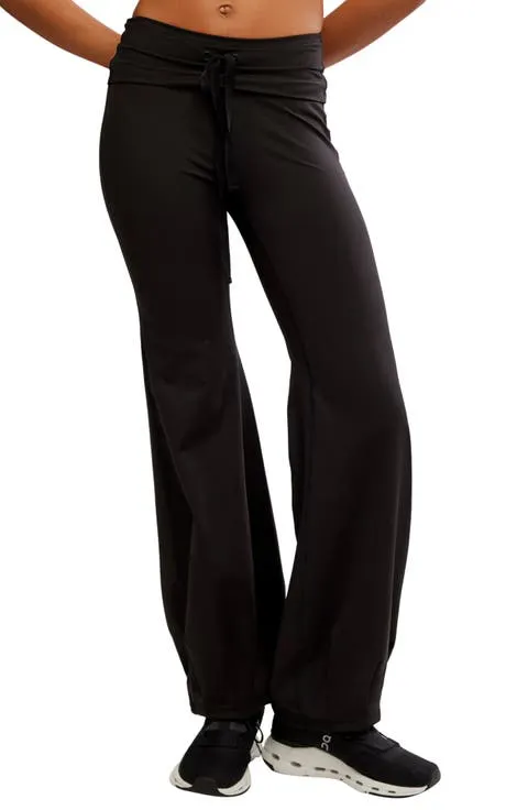 Free People FP Movement Quick Step Drawstring Flare Track Pants