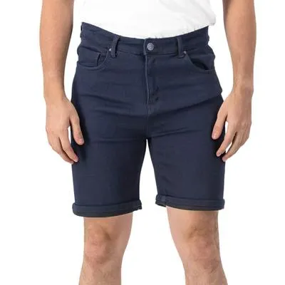 Bermuda Hummo Mezclilla Tejida