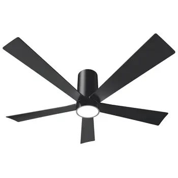Atomi Smart 52" Wi-Fi Nouvo 5 Flush Mount Indoor Ceiling Fan