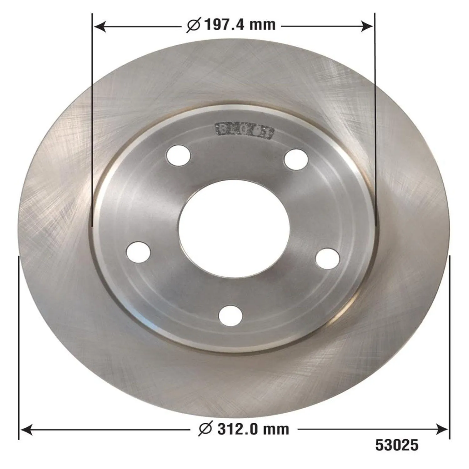 Duralast Disc Brake Rotor 53025