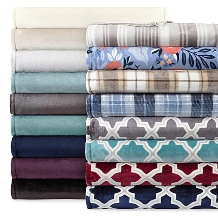 Home Expressions Velvet Plush Blanket