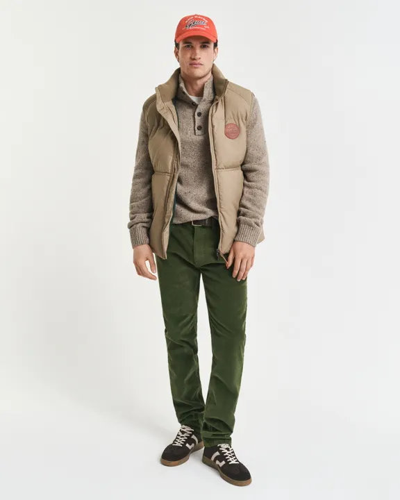 Regular fit kordfløyelsjeans