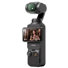 DJI OSMO Pocket 3 1 Inch CMOS Handheld Sports Camera 4K 120fps Vlogging Cam with 2 Inch Rotating Screen 3 Axis Gimbal Stabilization Smart Tracking 6.0 HLG HDR Supported for YouTube TikTok