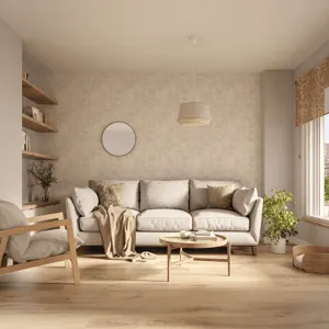 Papel pintado vinilo aplicación cola en pared Naturaleza Ramas 373972 beige, gris, marrón A.S. CREATION 53cmx10.05m superlavable apto para cocinas o baños