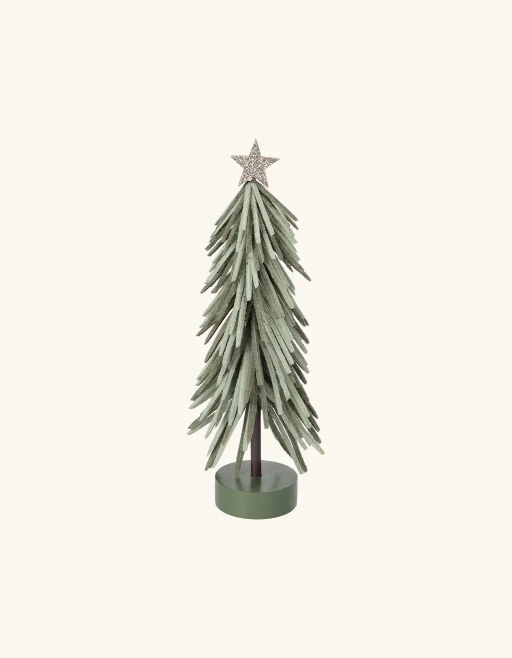 Dekorativer Baum mit Holzfuß