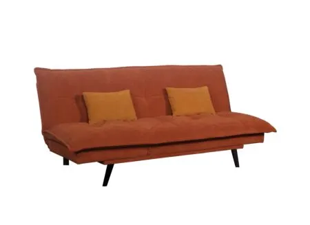 Zetelbed Nation 1-persoons - 193x92cm - stof - oranje