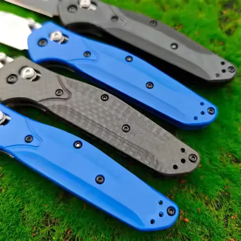 BM 940 EDC Axis Knife with Black Nylon Glass Fiber Handle Folding Pocket Knife Outdoor Knives Multitool Camping Fishing Hunting