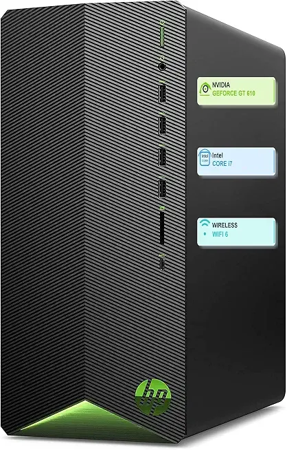 HP Pavilion Desktop Tower Computer, Intel i7-11700F, 32GB RAM, 1TB SSD