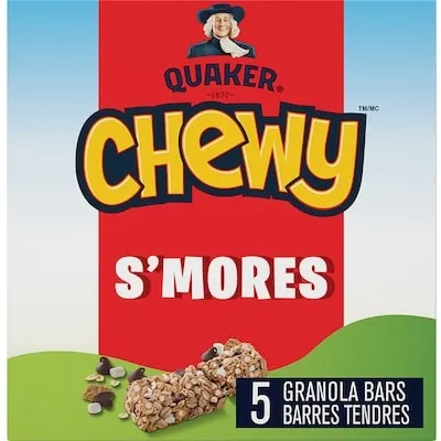 Chewy Granola Bars - S'mores