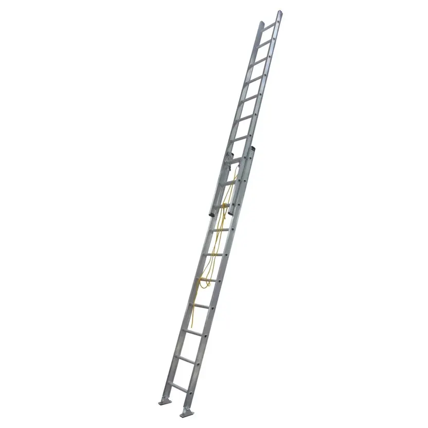 Escalera 6.48m 24 Peldaños Extension Aluminio 136K T1A Ubermann