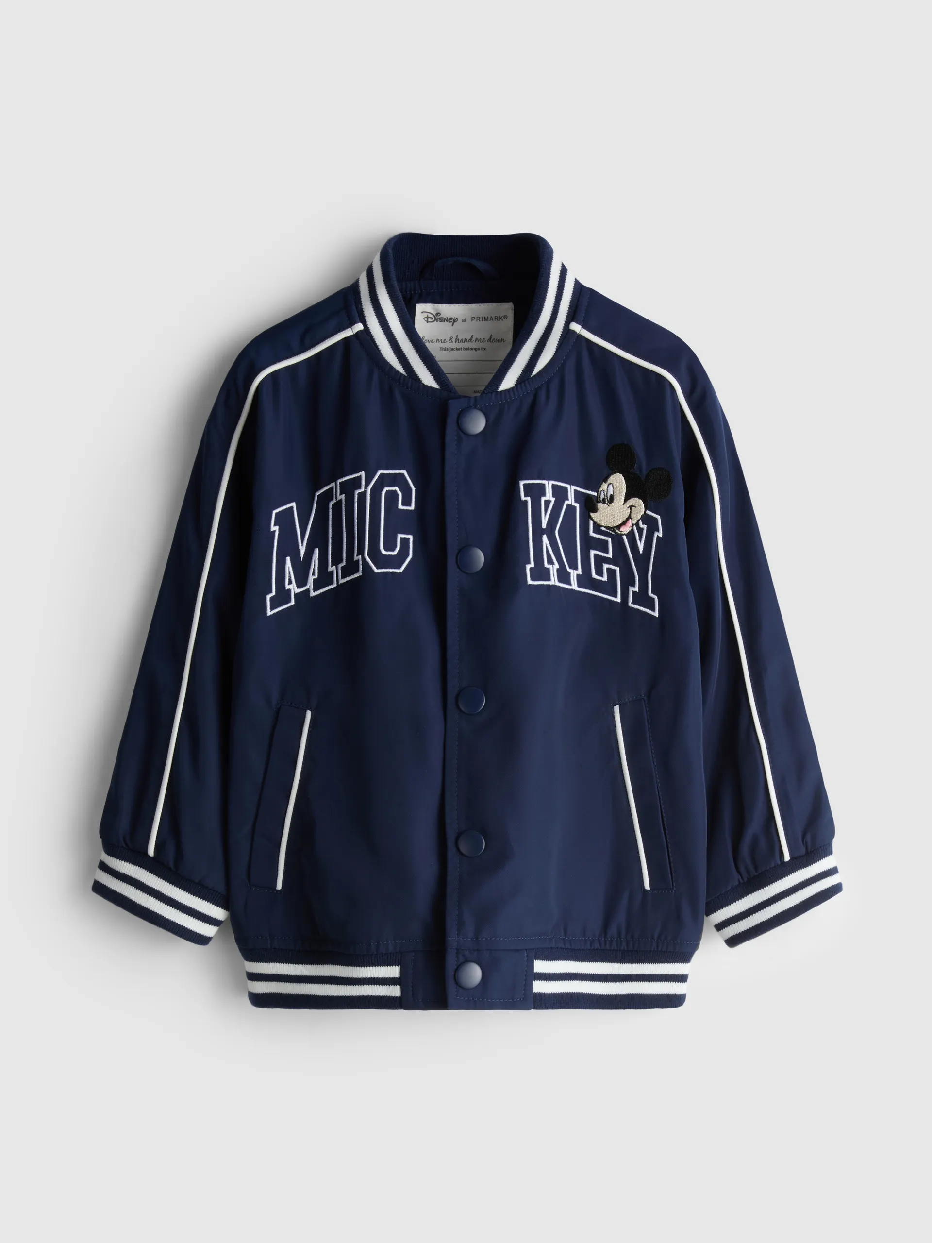 0–36 mois | Veste de style universitaire Disney Mickey Mouse