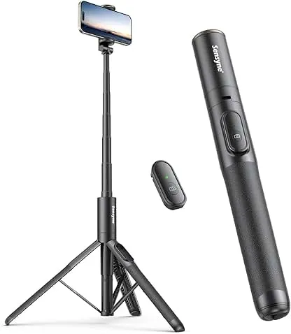 Sensyne 60" Phone Tripod - Selfie Stick, Lightweight All in…