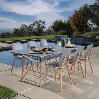 SunVilla Biblos 7-piece Outdoor Patio Dining Set