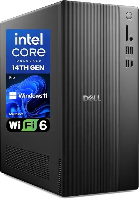 Dell Pro 2026 Desktop Tower 16GB DDR5 RAM 512GB SSD, Windows 11 Pro