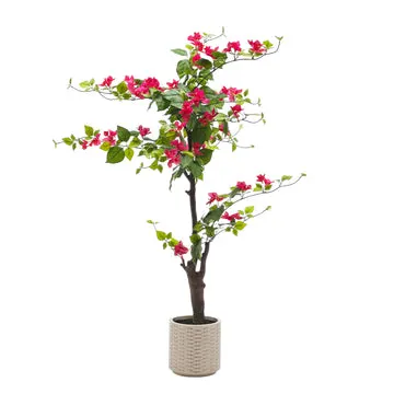 Pianta Artificiale Bougainvillea in vaso