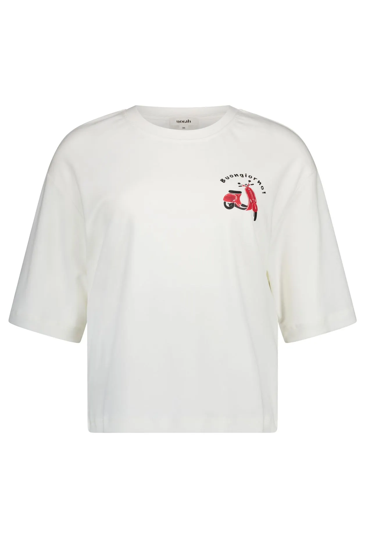 Off-white shirt "Buongiorno"