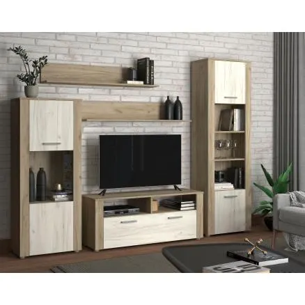 Composición OPUS en color roble