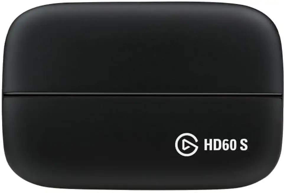 Elgato HD60 S, External Capture Card, Stream and Record in 1080p60 with ultra-low latency on PS5, PS4/Pro, Xbox Series X/S, Xbox One X/S, in OBS, Twitch, YouTube, works with PC/Mac